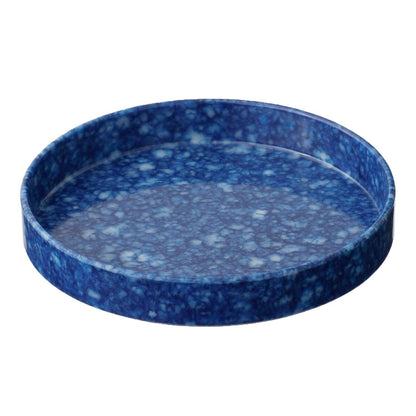 Marble Circle Desk Tray: Black