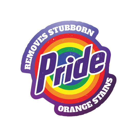 Pride Politics LGBTQ+ Ally Funny High Quality Vinyl Sticker