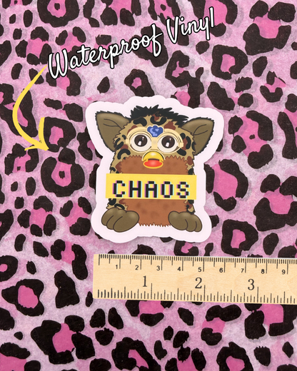 Vinyl Sticker - CHAOS Furby