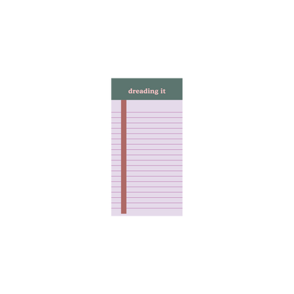 NEW! Tearaway Notepads - Extra Small: Shit List