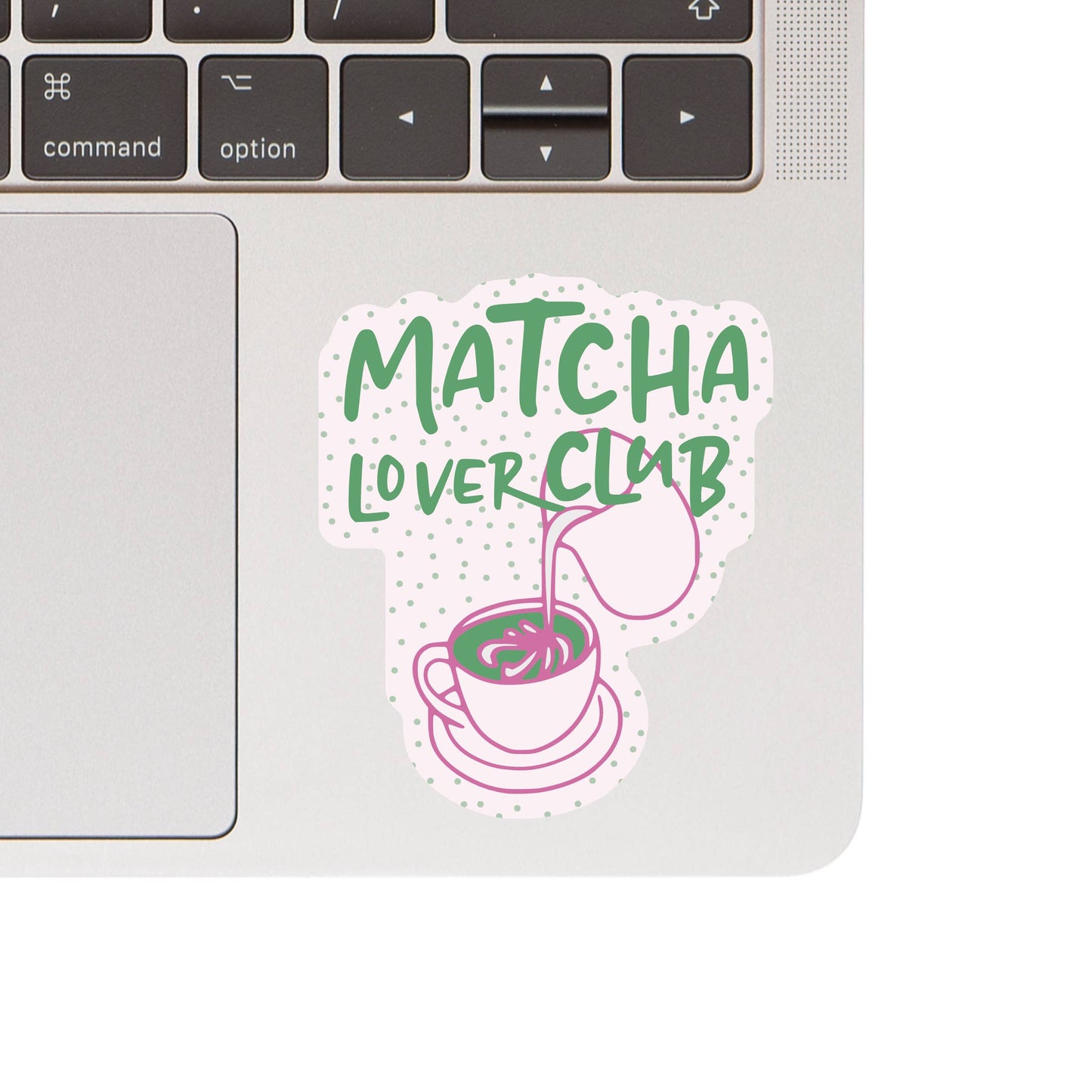 Cute Girly Matcha Barista Tea High Quality Vinyl Sticker