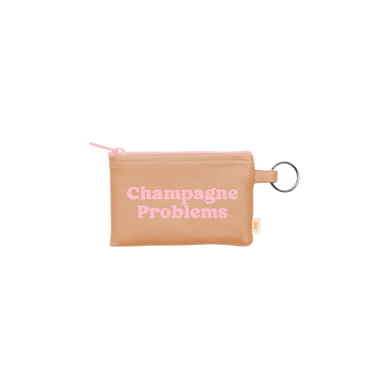 NEW! Colorblock Penny Key Ring: Stay Toxic