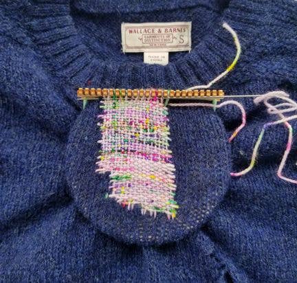 Bigger Darning & Mending Loom Kit: Bigger Darning Loom Kit -$44