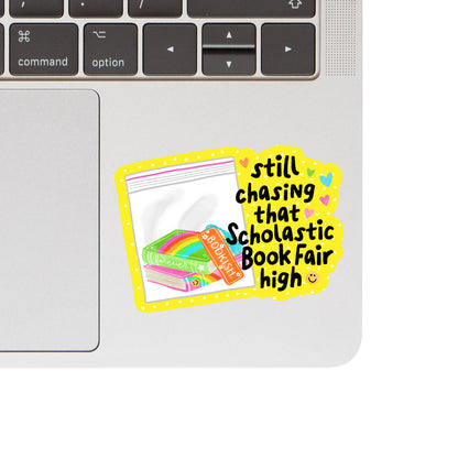 Book Read Funny Humor Lit Cute High Quality Vinyl Sticker