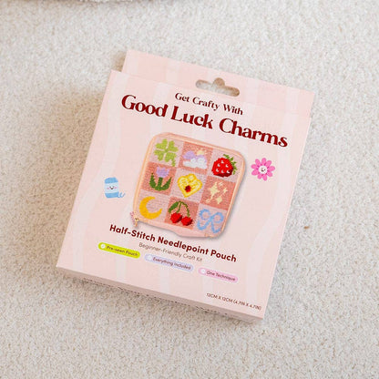 GOOD LUCK CHARMS | Needlepoint Pouch Kit