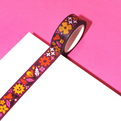 "Super Bloom" Cute California Wildflowers Washi Tape