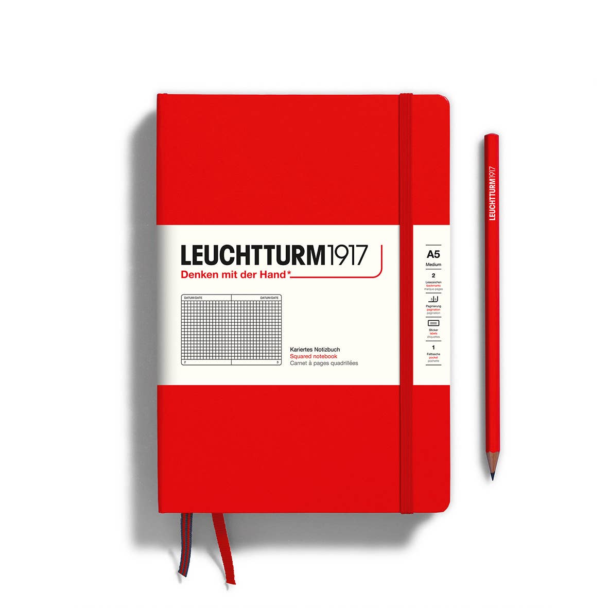 Notebooks - Medium (A5): Lemon / Hardcover / Dotted