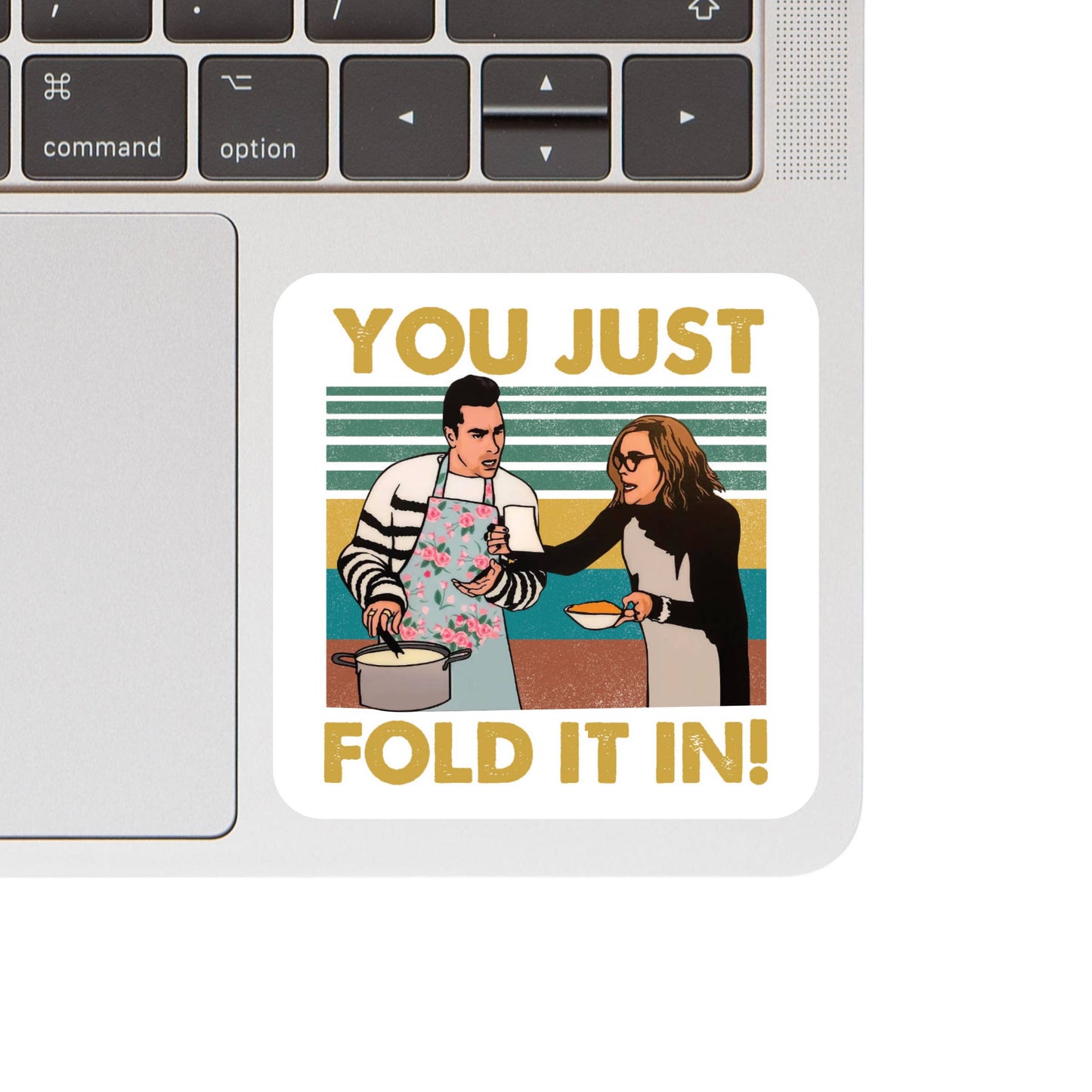Fold in the Cheese Moira David High Quality Vinyl Sticker