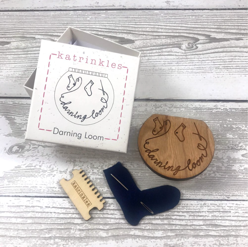 Smaller Darning and Mending Loom Kit: Smaller Darning Loom Kit - $36