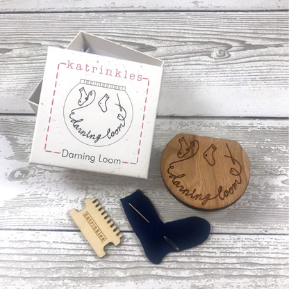 Smaller Darning and Mending Loom Kit: Smaller Darning Loom Kit - $36