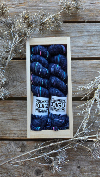 Holiday Sock Crates: P072 - Winter Blues