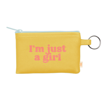 NEW! Colorblock Penny Key Ring: Stay Toxic