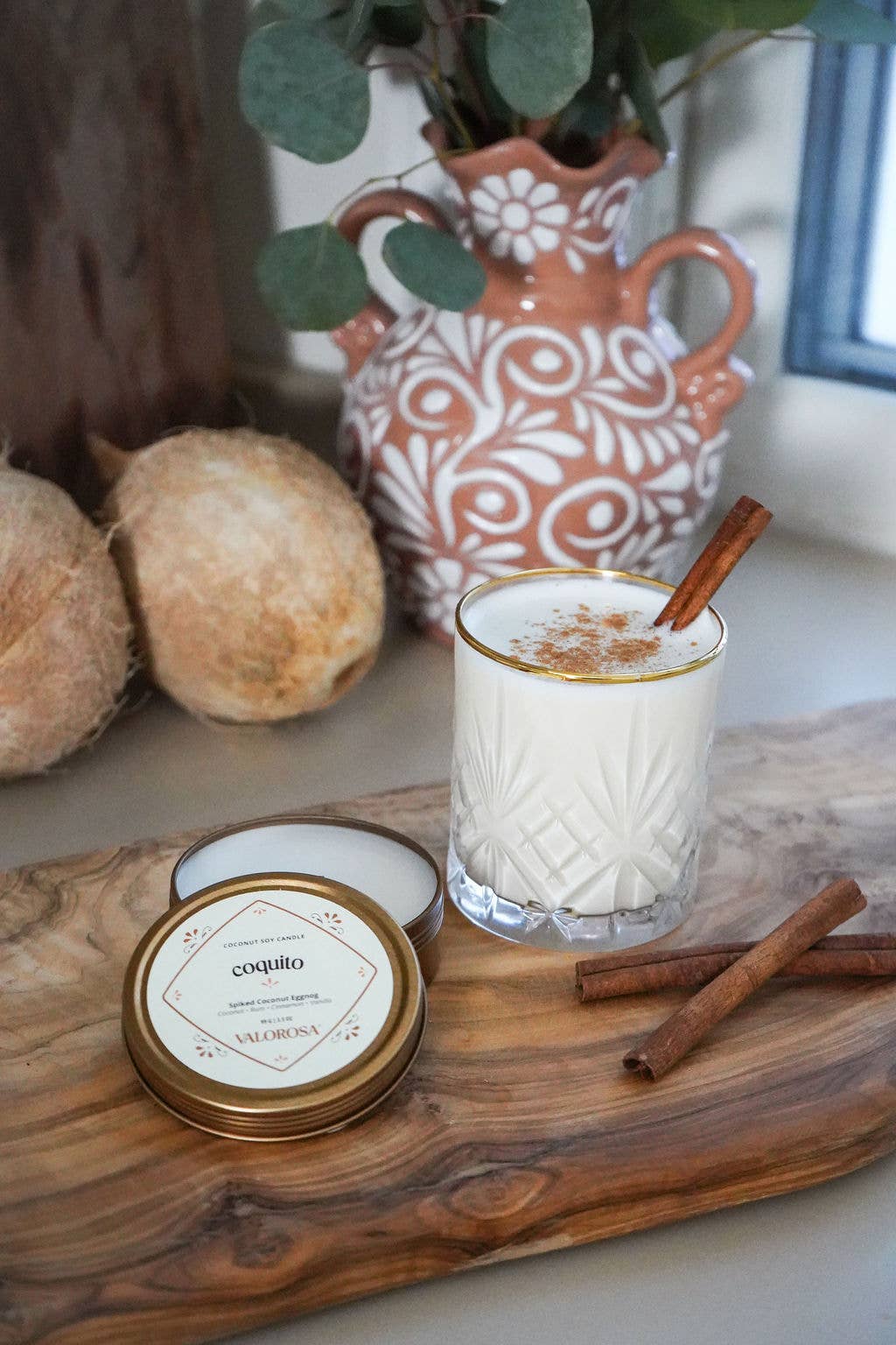 Coquito® Candle Tin | Puerto Rican Coconut Eggnog