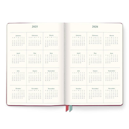 2026 As If Argyle Clara Clothbound Planner