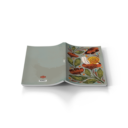 Moonlight Snail Soft Touch Classic Layflat Notebook Journal