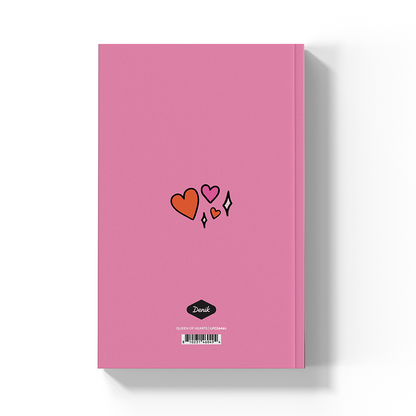 Queen Of Hearts Classic Layflat Notebook Journal LFC2646L