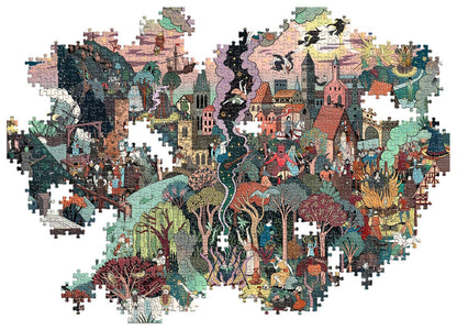 The World of Witches: A Cultural History of Witchcraft in a 1000-piece Jigsaw Puzzle