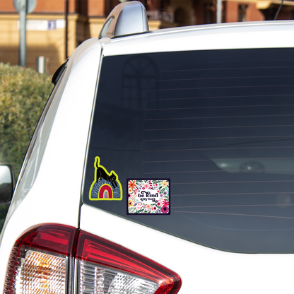 Kindness Caring Compassion High Quality Vinyl Sticker