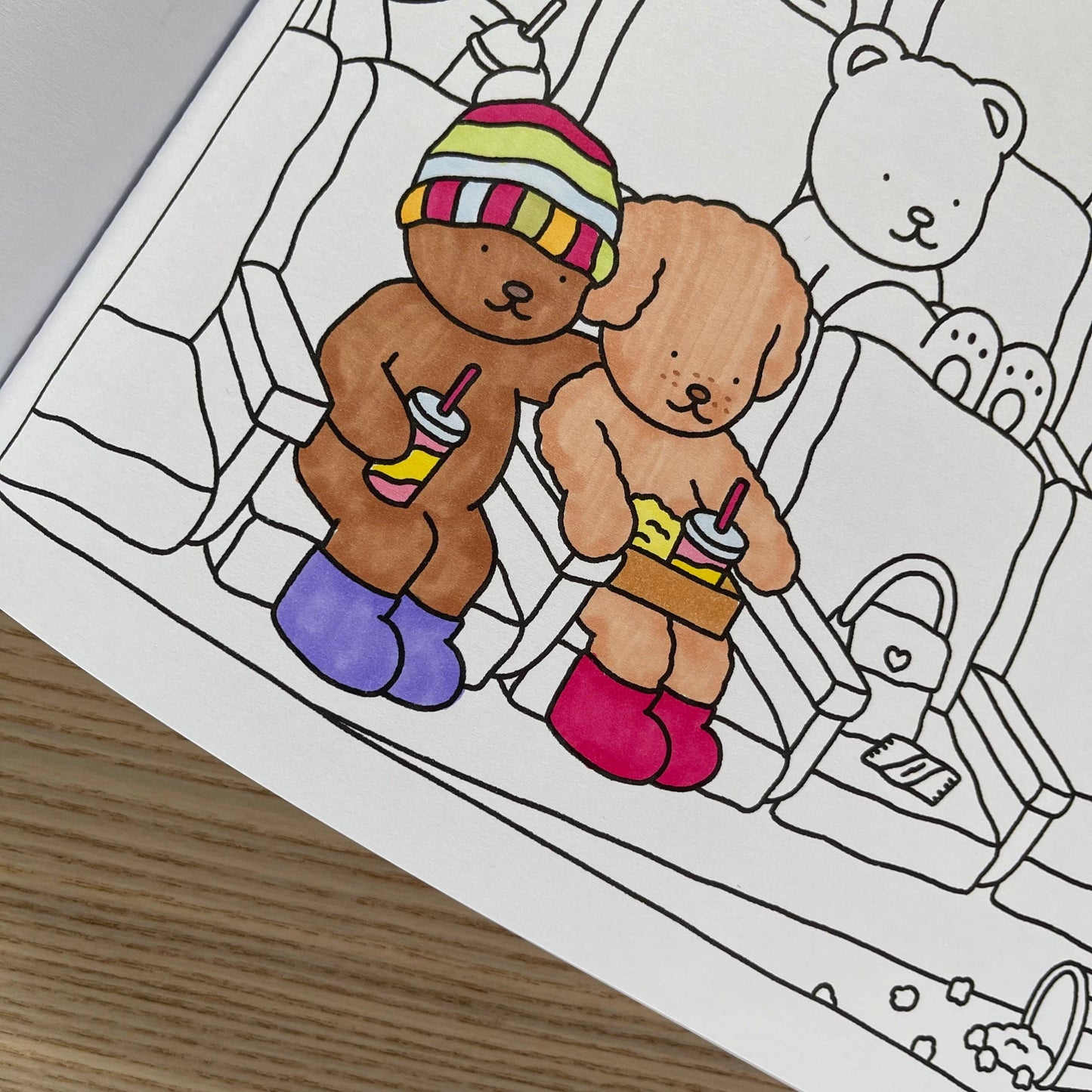 Fall-Winter Coloring Book