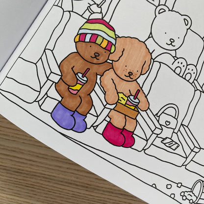 Fall-Winter Coloring Book