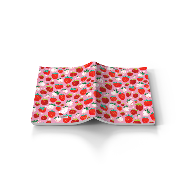 Berrylicious  Soft Touch Classic Layflat Notebook Journal