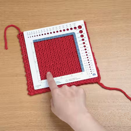 Swatch Ruler and Needle Gauge