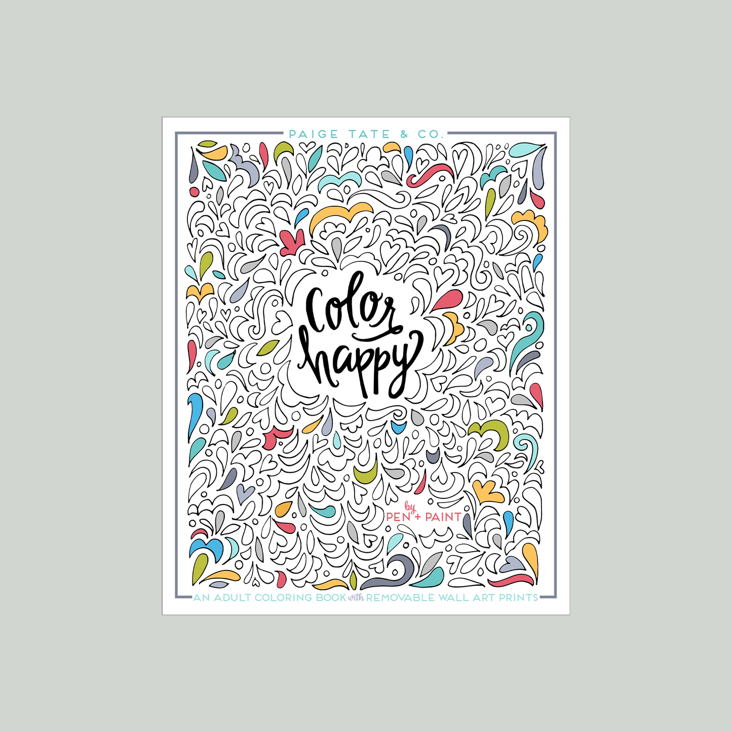 Color Happy: Adult Coloring Book (Mother's Day Gifts)