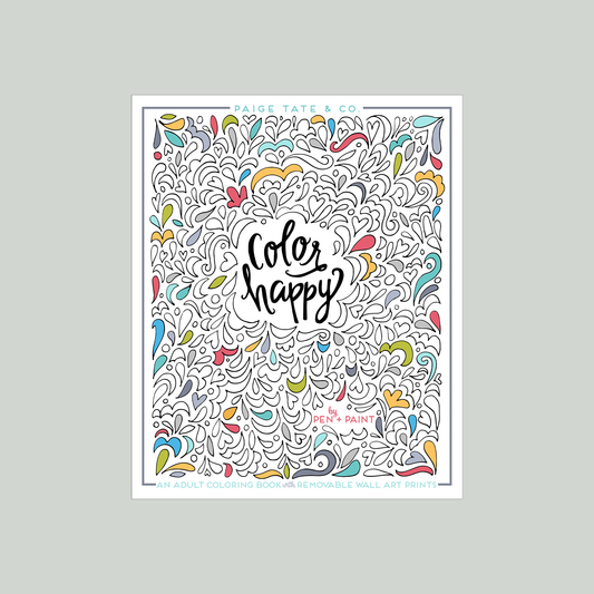 Color Happy: Adult Coloring Book (Mother's Day Gifts)