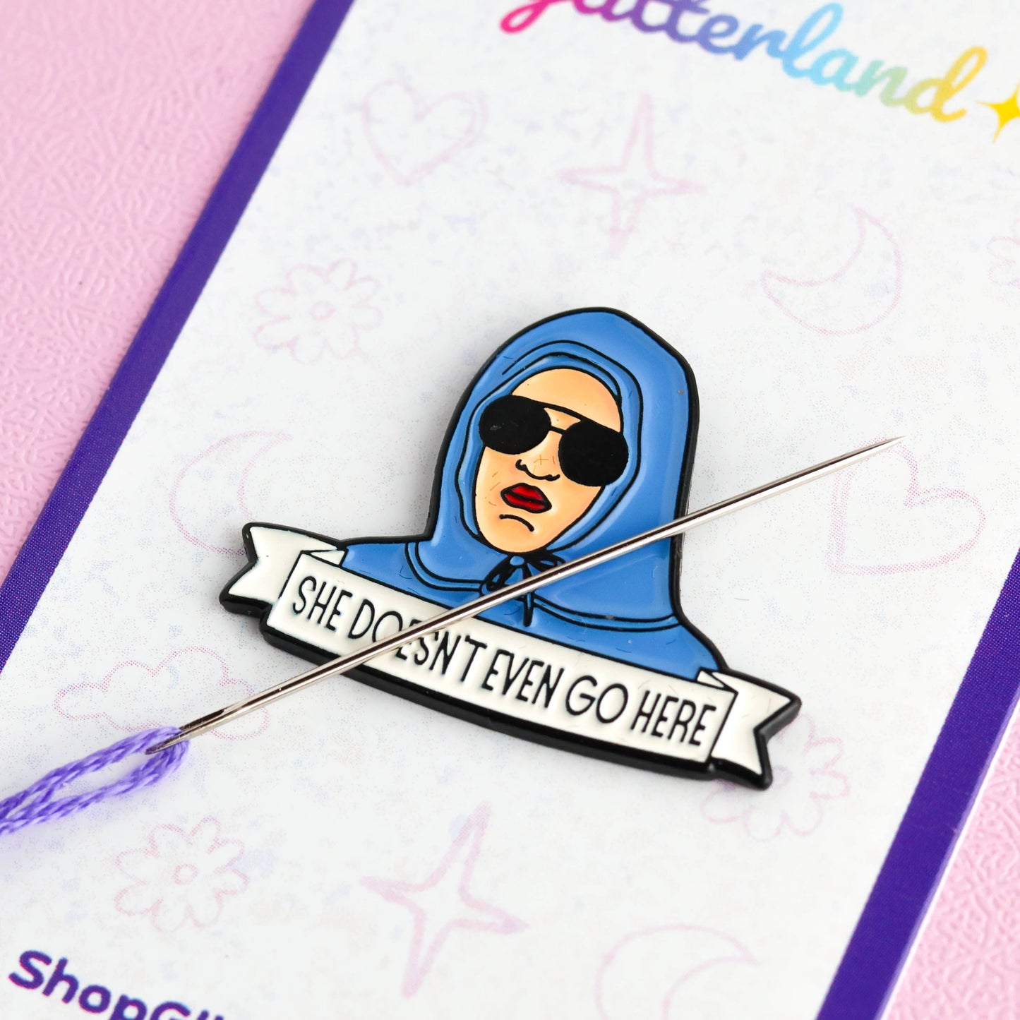 2000s Movie Needle Minder Magnet