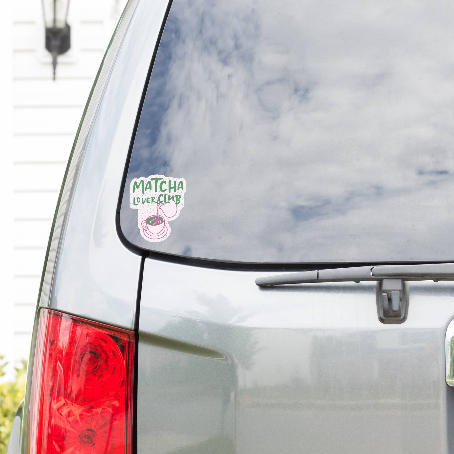 Cute Girly Matcha Barista Tea High Quality Vinyl Sticker
