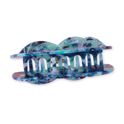 Blue Yarn Skein Hair Claw Clip