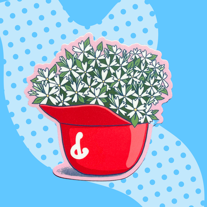 Phillies Ice Cream Helmut Sticker