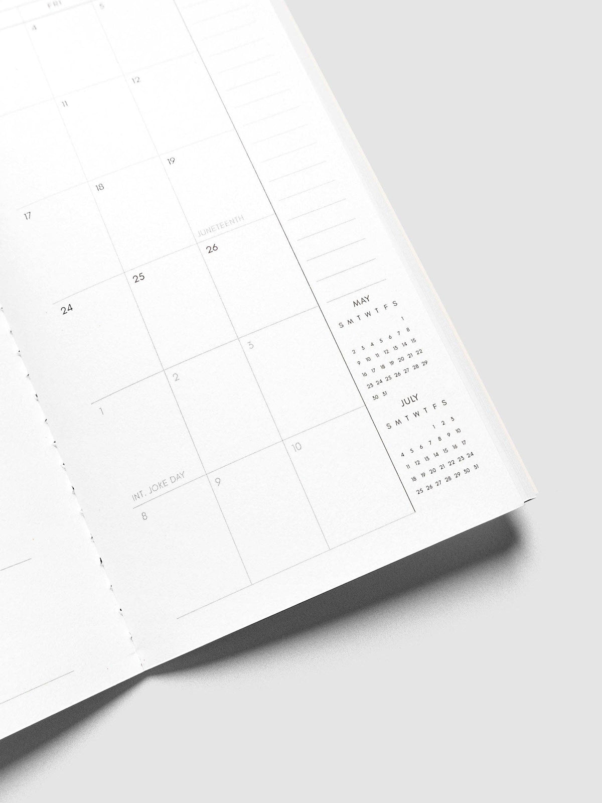 2027 Dated Travel Notebook | Monthly | Pocket Plus