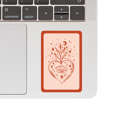 Lunar Heart Magic Folklore High Quality Vinyl Sticker