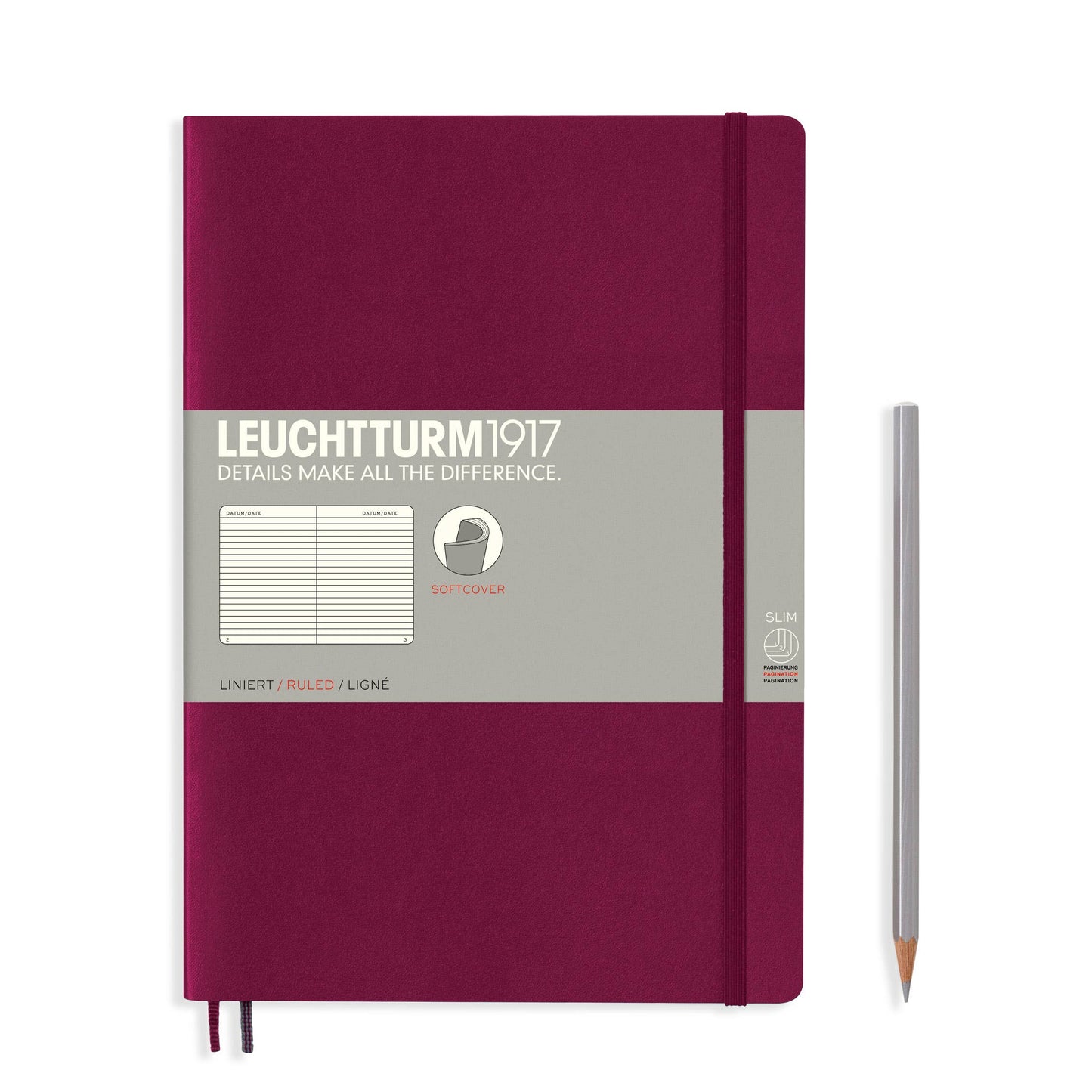 Notebooks - Composition (B5): Rising Sun / Hardcover / Dotted