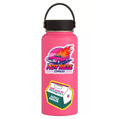 80s Funny Bright Humor Nostalgia High Quality Vinyl Sticker