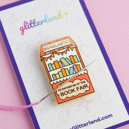 Scholastic Book Fair Bookish Needle Minder Magnet