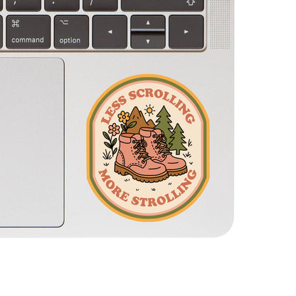 Cute Outdoors Hiking Nature High Quality Vinyl Sticker
