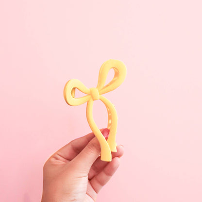 Charming Bow Hair Clip in Cute Colors: Periwinkle