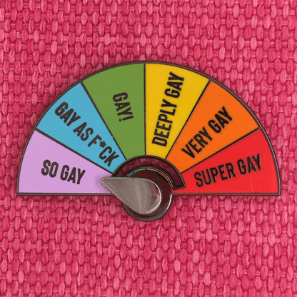 Super Gay - Moving Pin