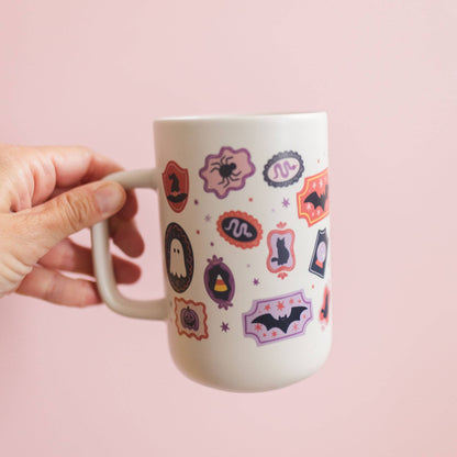 Spooky Cute Halloween Tall Ceramic Coffee Mug