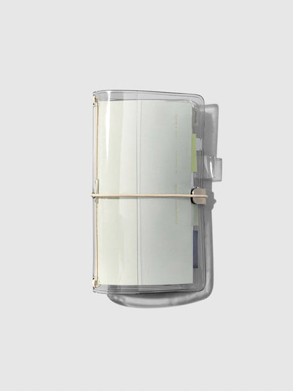 Clear Vinyl Travel Notebook Cover | Pocket Plus