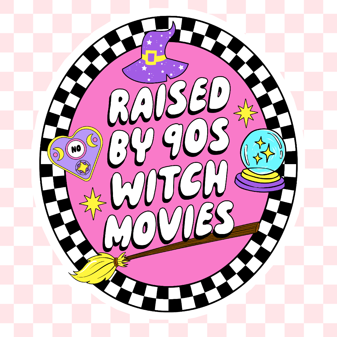 90s sticker funny witch movies hydroflask planner