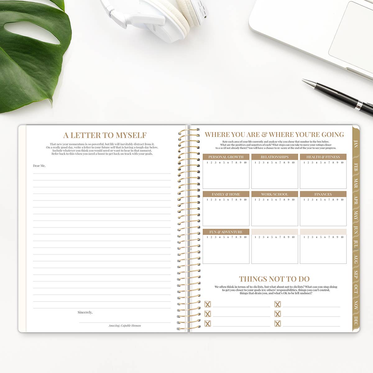 2026 Timed Vertical Weekly Planner - 8.5" x 11"