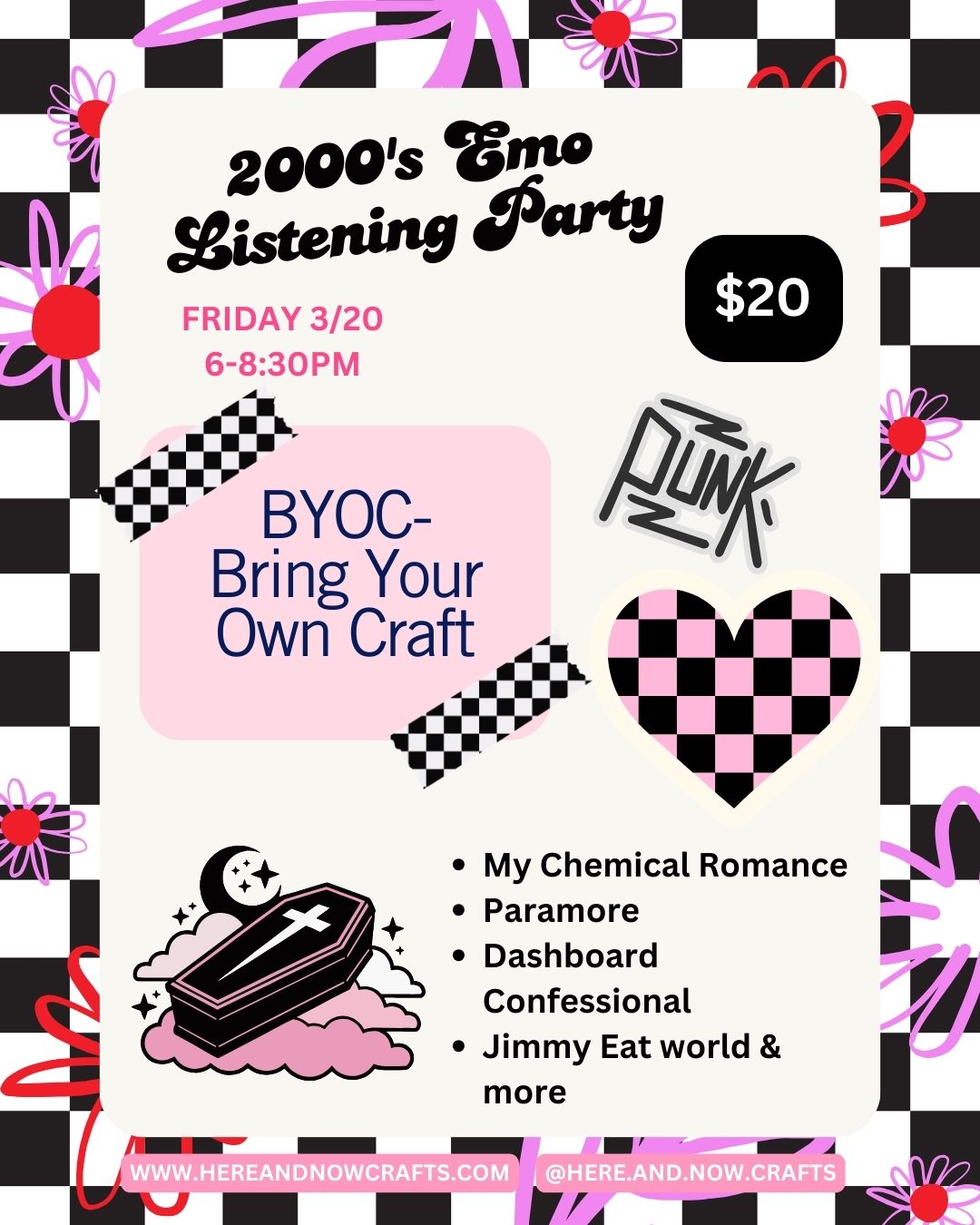 2000's EMO Listening Party- BYOC