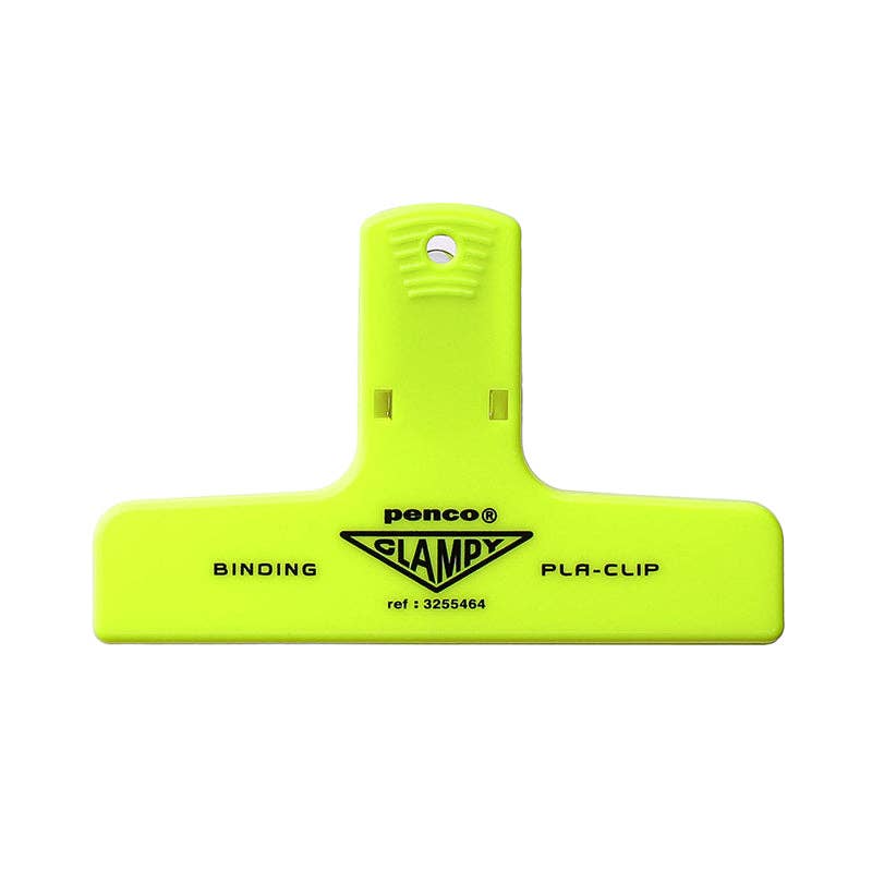 Plastic Clip: Neon Yellow