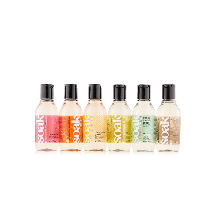 Soak Wash Travel Size: Celebration