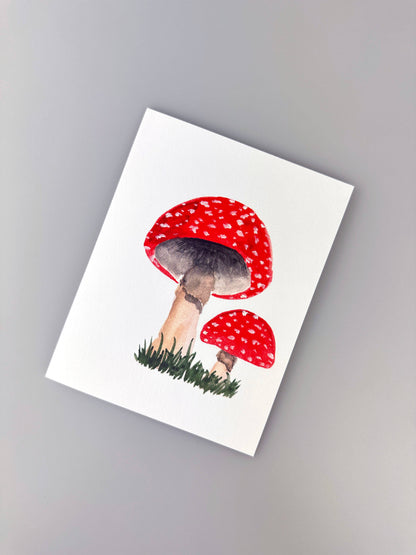 Mushroom Greeting Card