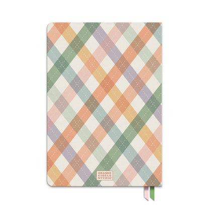 2026 As If Argyle Clara Clothbound Planner