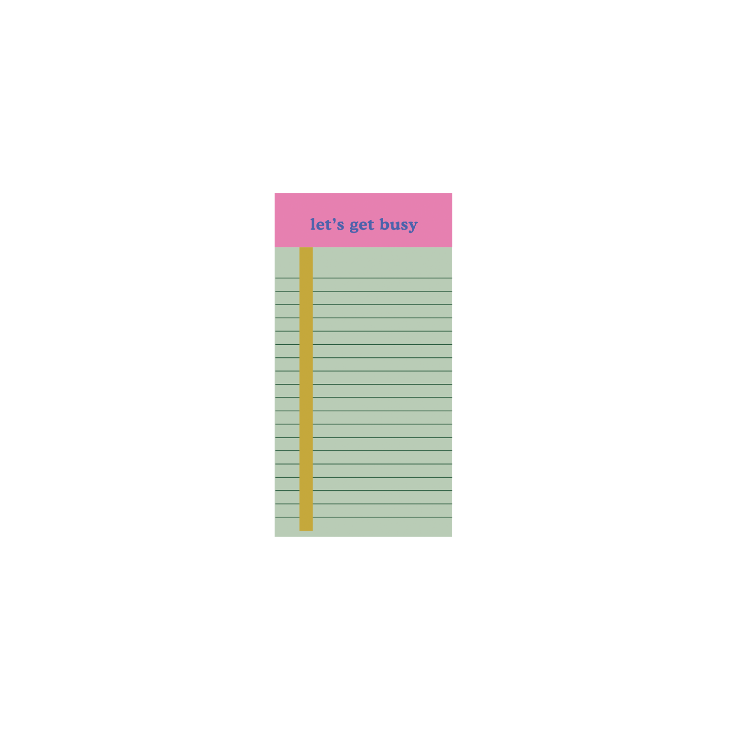 NEW! Tearaway Notepads - Extra Small: Shit List